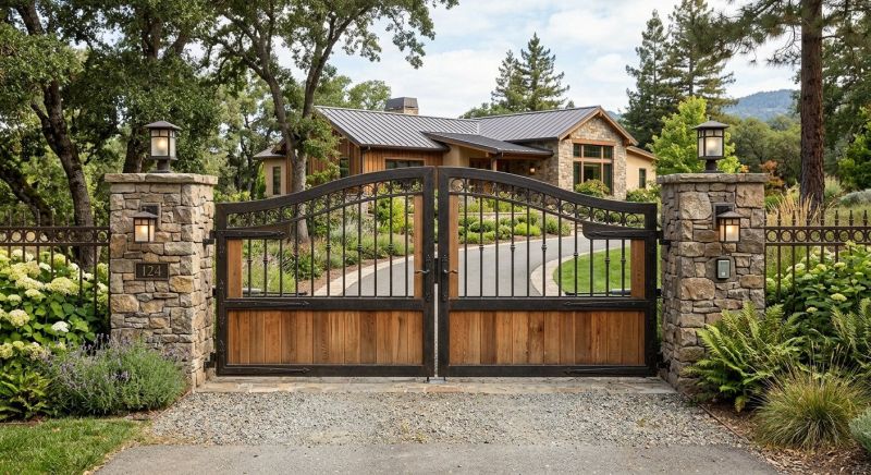 Entrance Gate Installation in Annapolis, MD